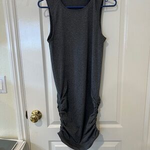 Lululemon In The Flow Dress Sz 6? Heathered Gray